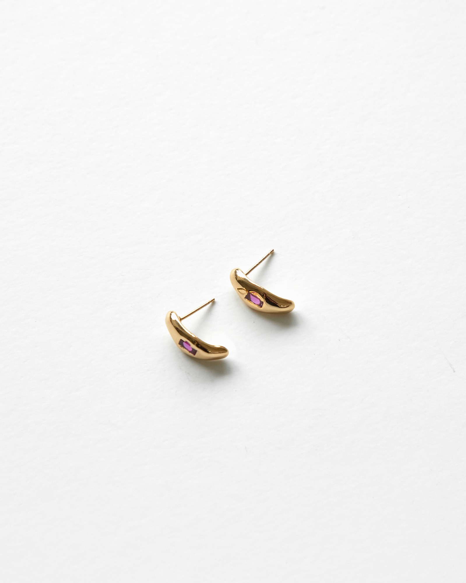 your color earring gold